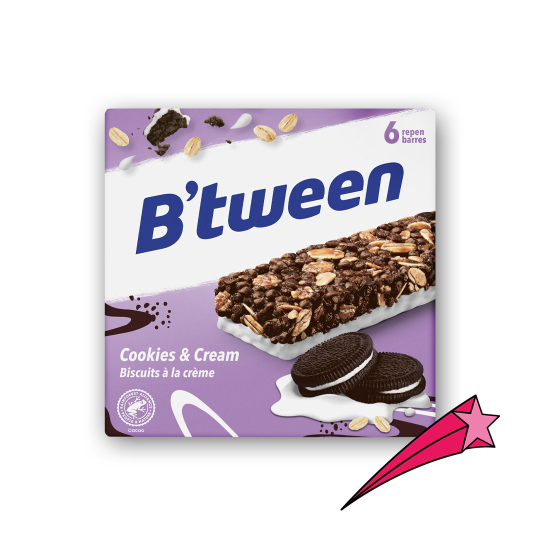 Btween Cookies & cream 